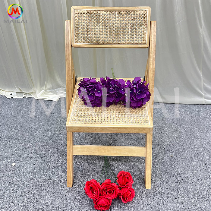 Wood Wedding Event Party Rental Banquet Folding Chair