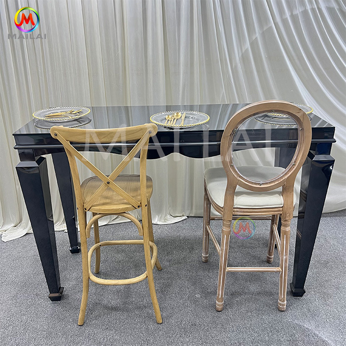 Cheap Wholesale Factory Price Modern Bar Furniture Stainless Steel Bar Tables and Chair