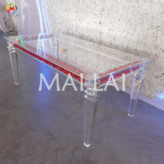 Acrylic table