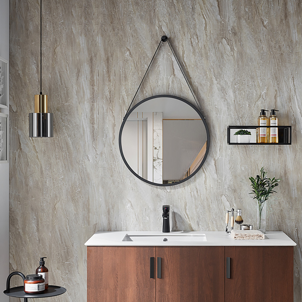Bathroom large round wall mirror for living mirror