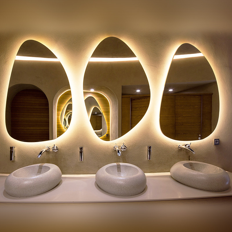 Custom vanity illuminated mirror manufacturer