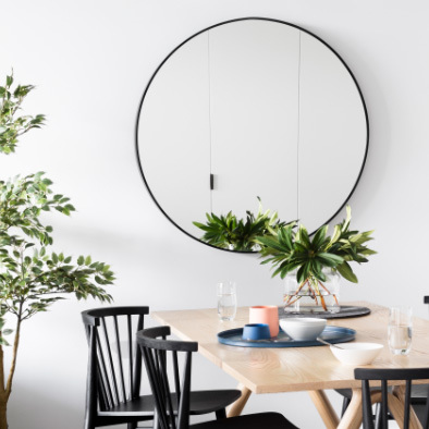 Wholesale custom round wall mirror for home decor
