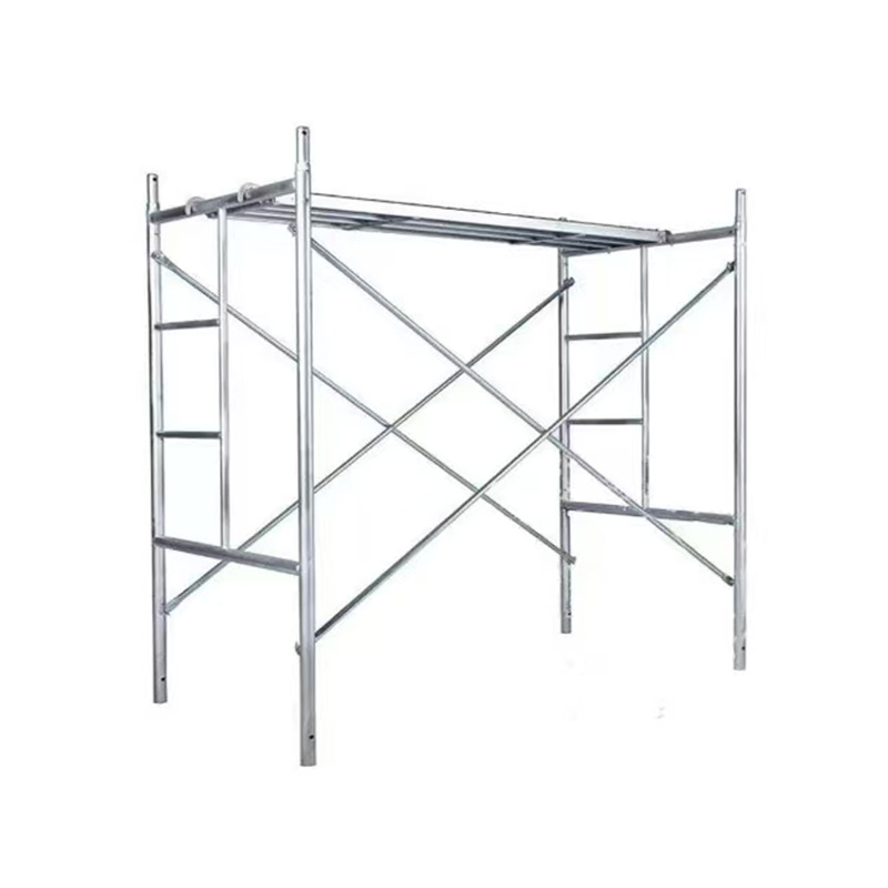 Ladder type scaffolding