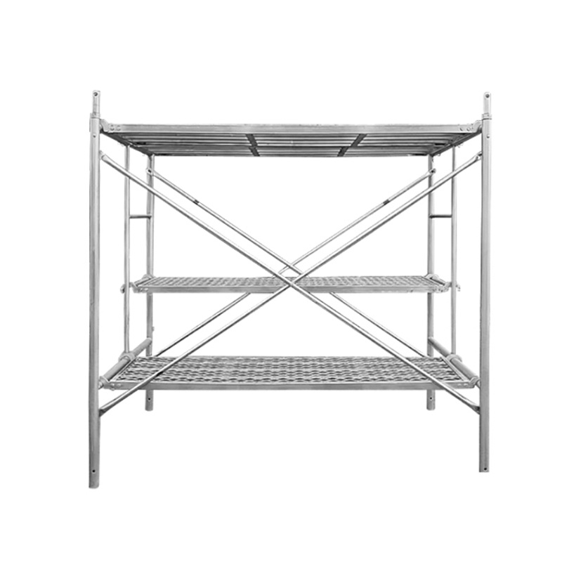 Mobile scaffolding