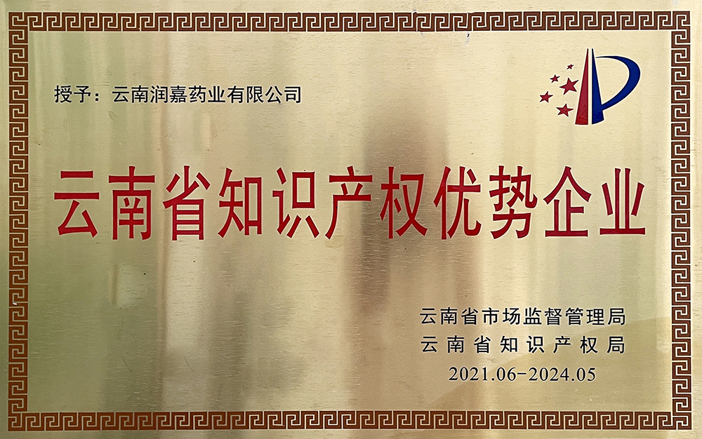 云南省知识产权优势企业