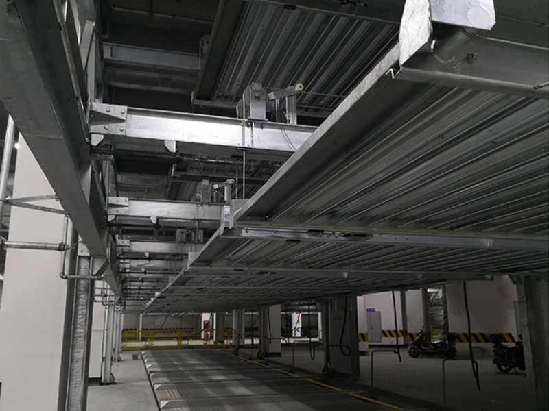 Two-level lifting and shifting parking equipment