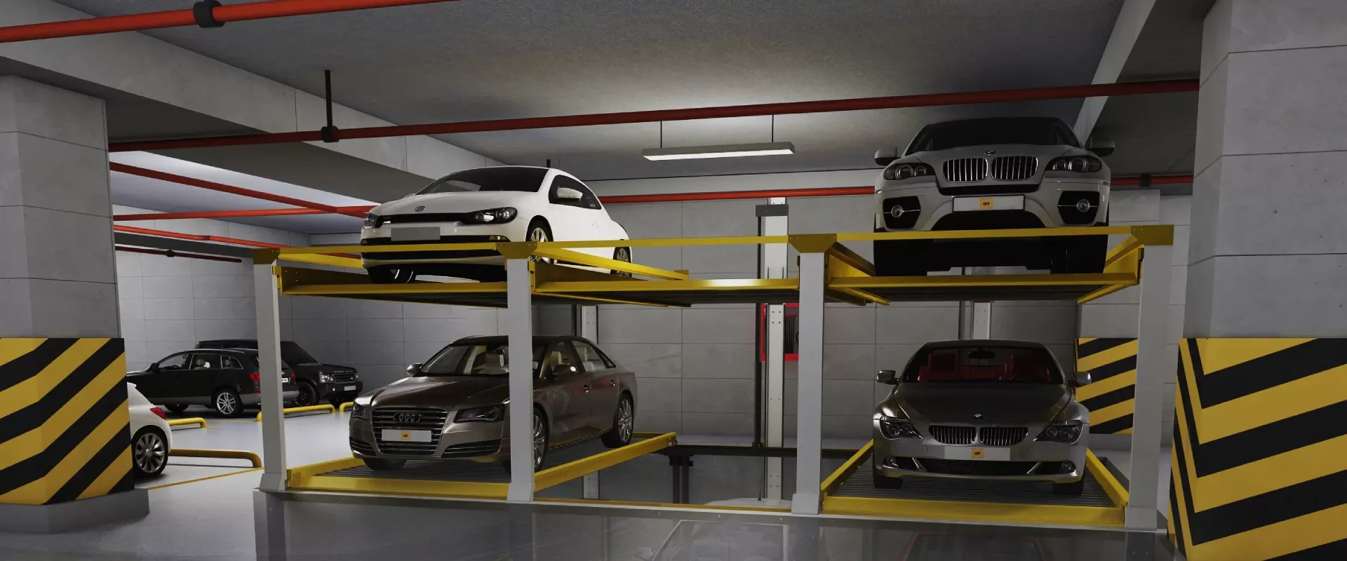 Mechanical parking equipment can effectively utilize space and improve parking efficiency