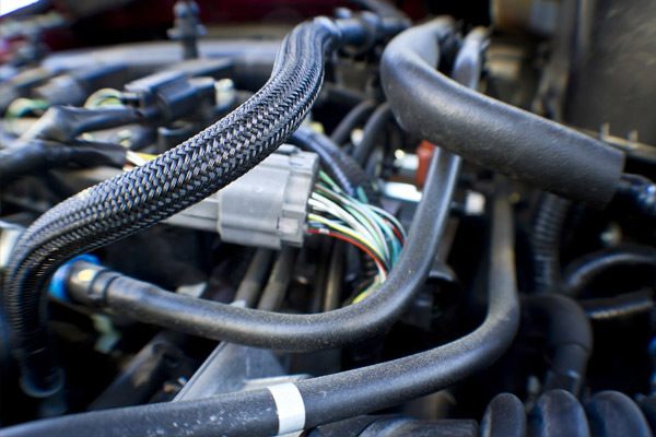 Application of high and low pressure oil pipe in automobile