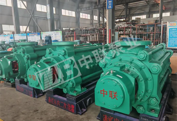山东某科技发展有限公司MD450-60X11矿用多级离心泵