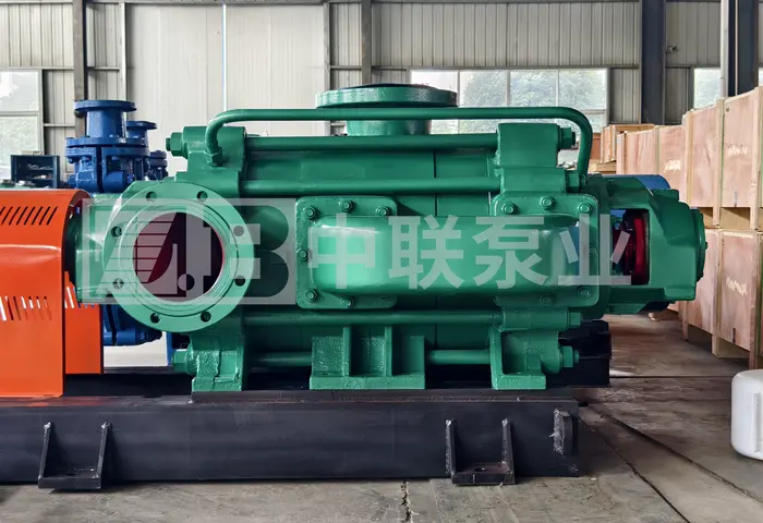 陕西某金矿采购MD200-50X4P矿用多级泵离心泵
