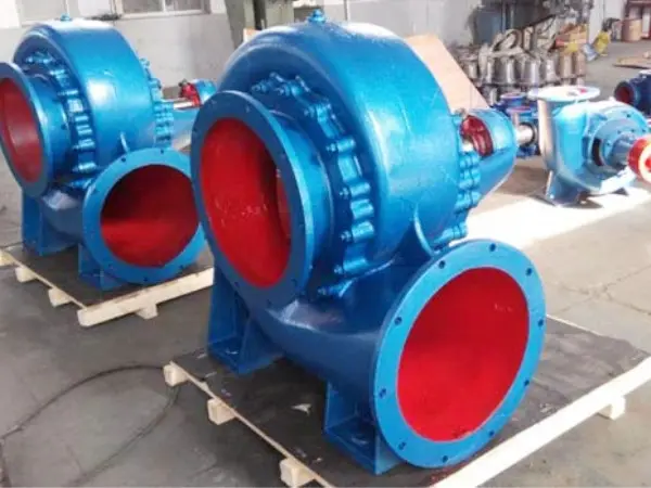 Horizontal mixed flow pump type HW