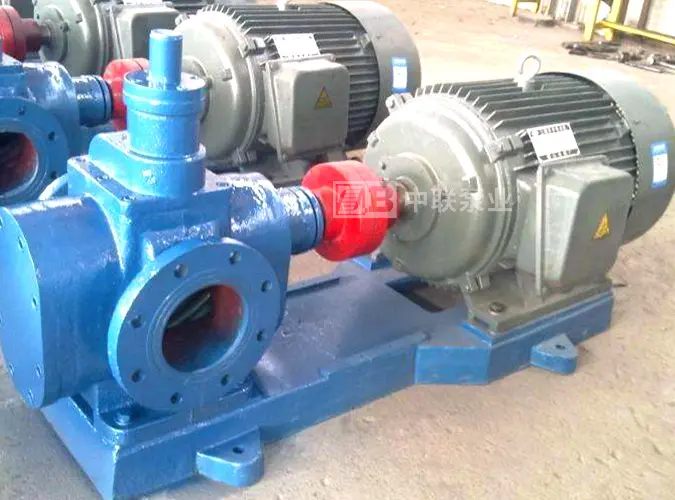 Curved gear oil pump type YCB