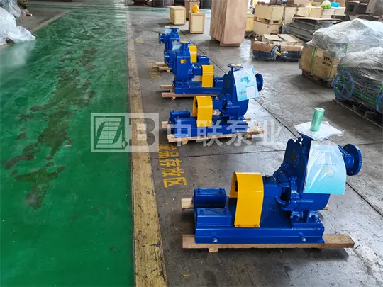 Self-priming sewage discharge pump without blockages type ZW