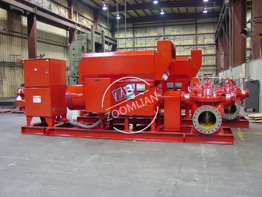Horizontal monoblock fire pump type XBD-W