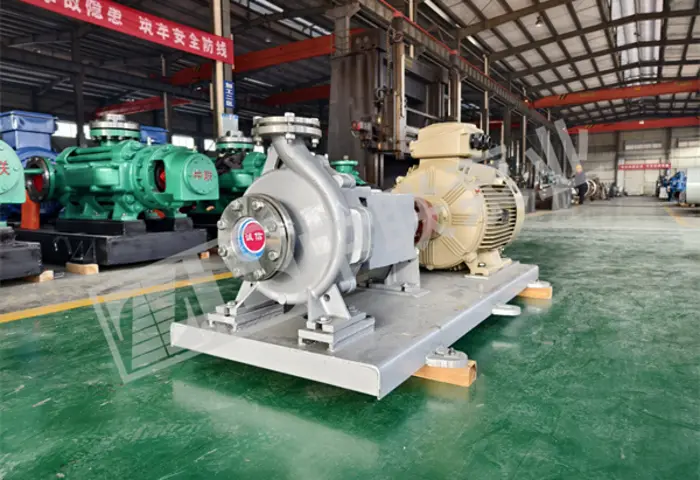 A lighting branch in Jiangsu purchases the chemical pump IH100-63-315