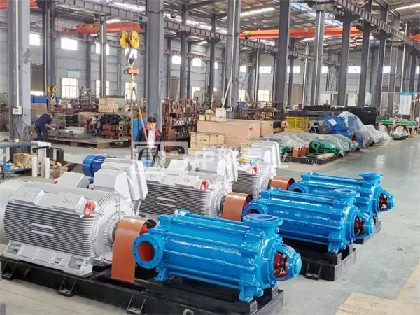 Horizontal multistage pump type D