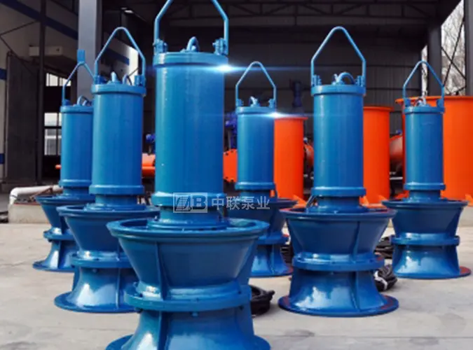 High-flow submersible axial pump type QZ