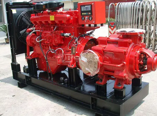 Horizontal multistage fire pump type XBD-W