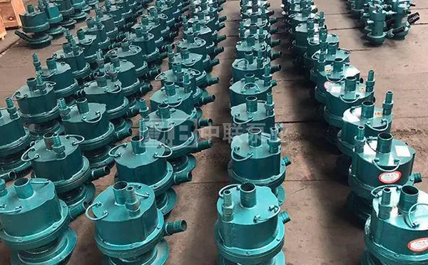 Pneumatic submersible pump for mining type FQW