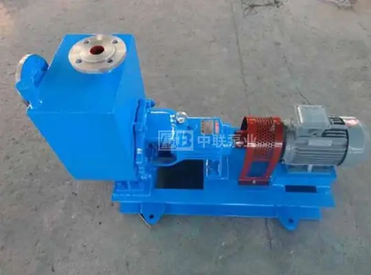 Self-priming chemical pump made of corrosion-resistant stainless steel type ZH