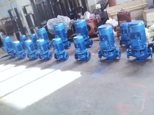 ISG Type Vertical Single-Stage Single-Suction Pipeline Centrifugal Pump