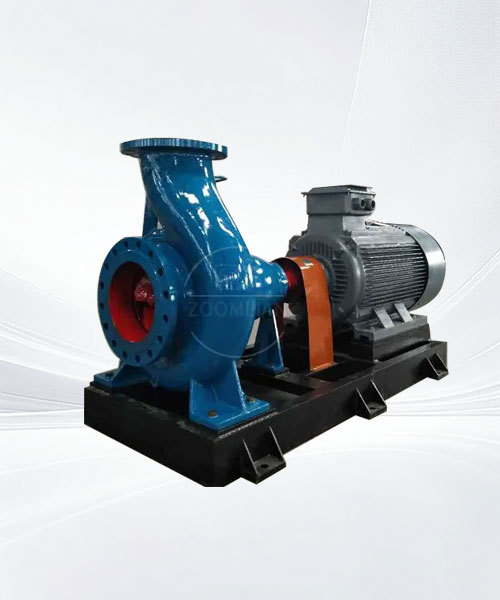 Single stage pump