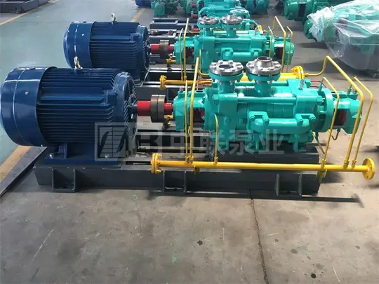 Self-balancing multistage hot water pump high pressure type DGP