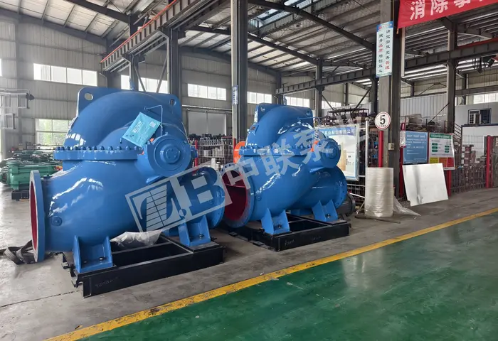 The commercial company of Inner Mongolia buys the efficient and energy-saving double suction pump GS700-590/6