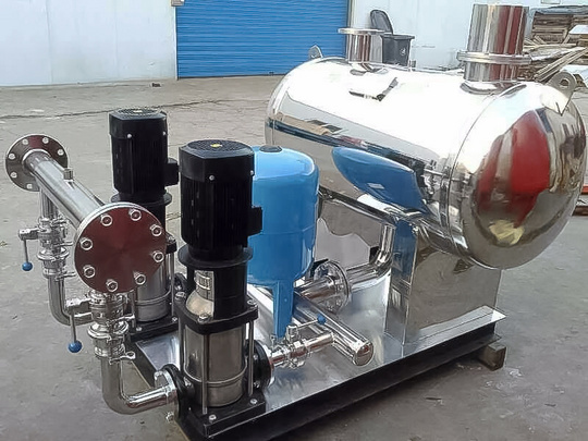 Variable pressure water supply equipment without negative pressure type WF