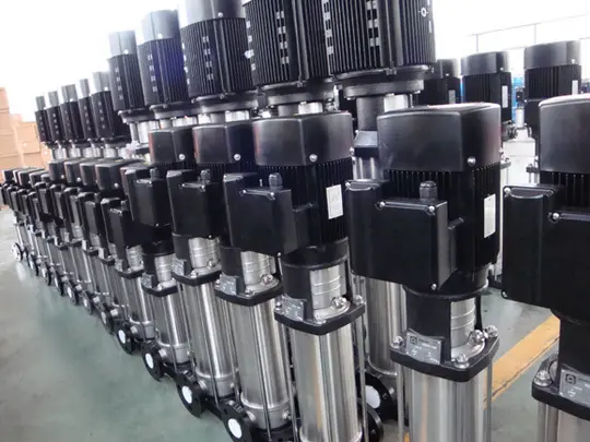 Stamped stainless steel multistage vertical pump CDL