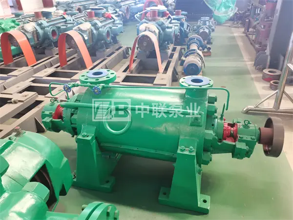 Multistage horizontal boiler feed pump type GC