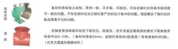 JXF型高温轴流泵特点