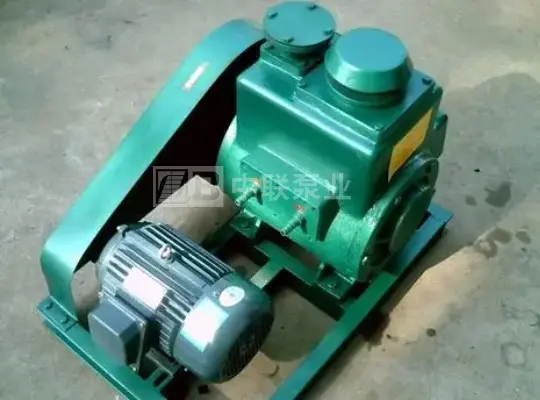 Two-stage 2XZ type rotary vane vacuum pump