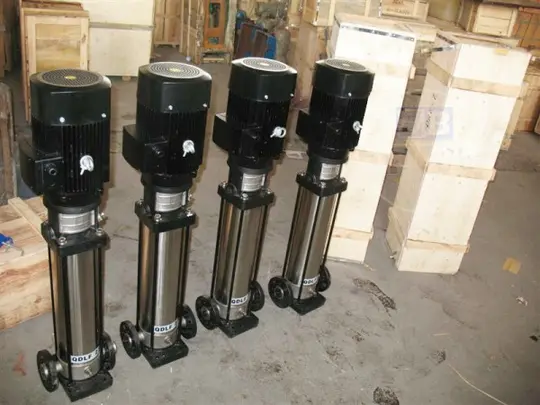 Vertical multistage pump type DL