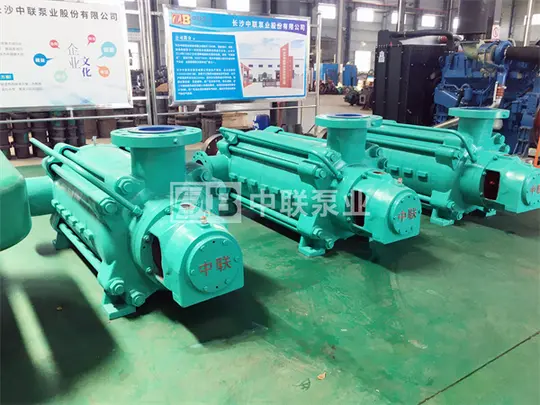 Wear-resistant multistage pump for mining type MD