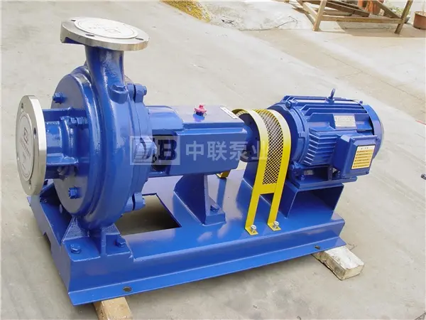 Unclogged sludge pump type WSJ