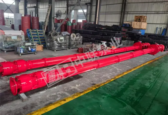 A technology company from Chongqing purchases a long shaft pump type LC for fire extinguishing.