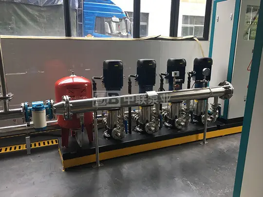 Water supply equipment with secondary recharge