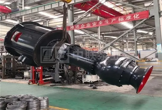 Long-shaft vertical submersible pump type LC