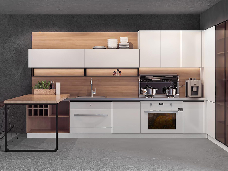 Stainless steel kitchen cabinet maintenance method