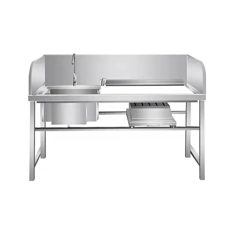 Stainless steel kitchen sink(fish-killing station)