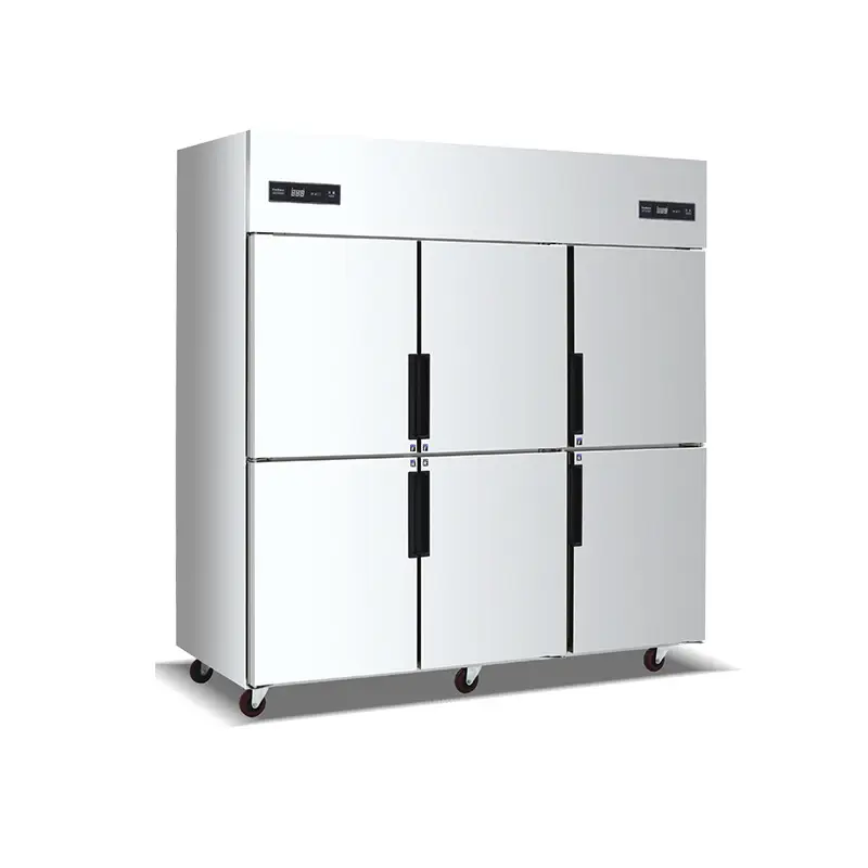 Deluxe six-door refrigerator