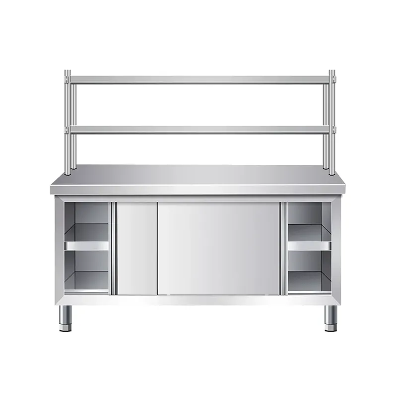 Stainless steel workbench with stand