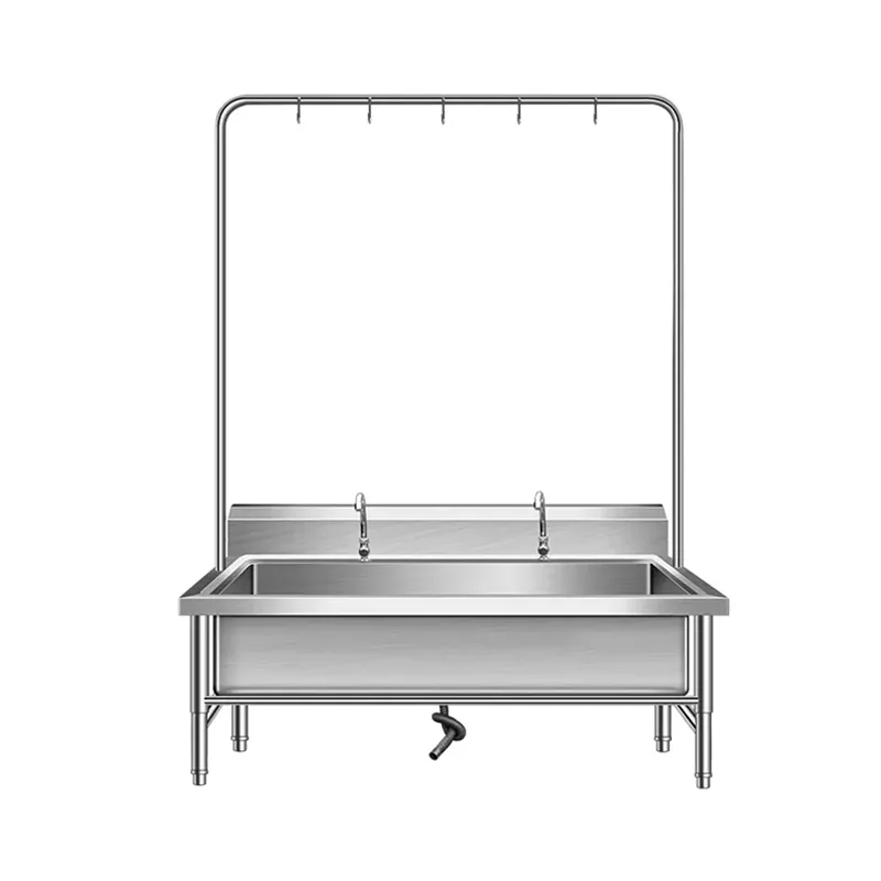 Stainless steel mop sink