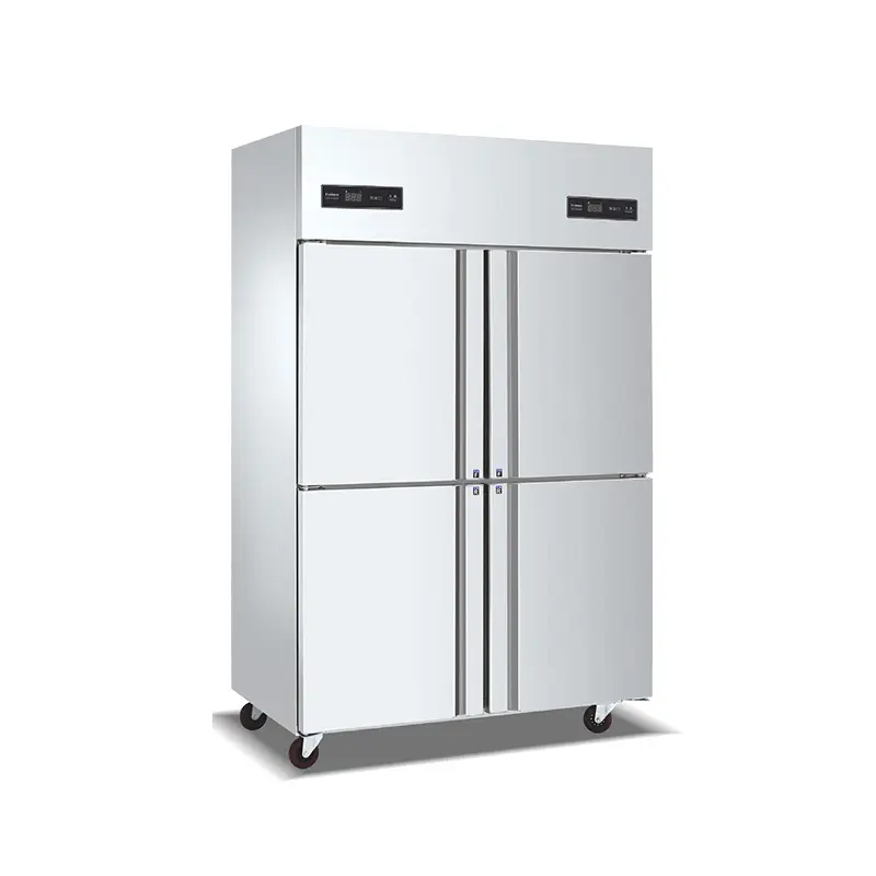 Engineering four-door refrigerator