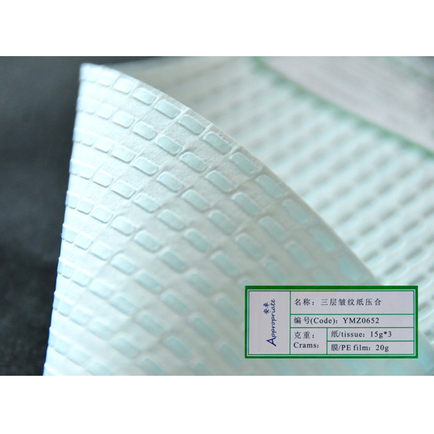 PE Film Laminated Three-layer Paper 
