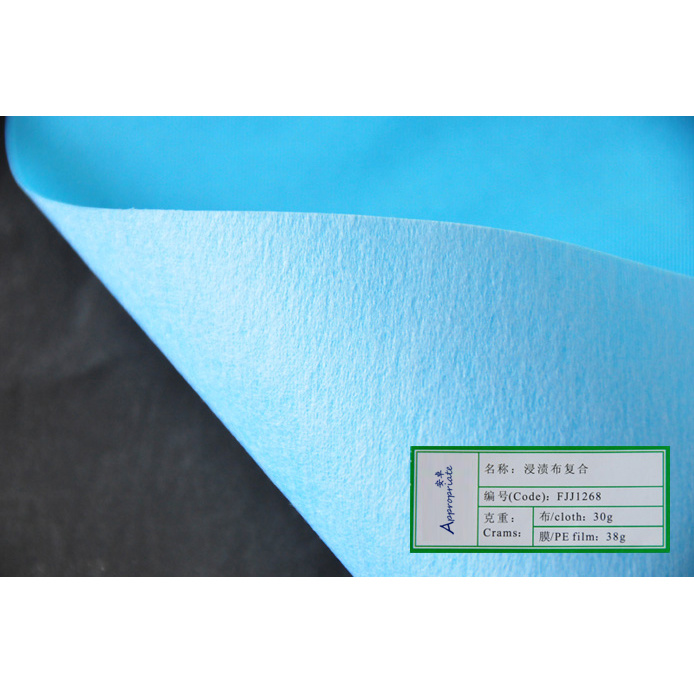 PE Film Laminated with Impregnated Nonwoven