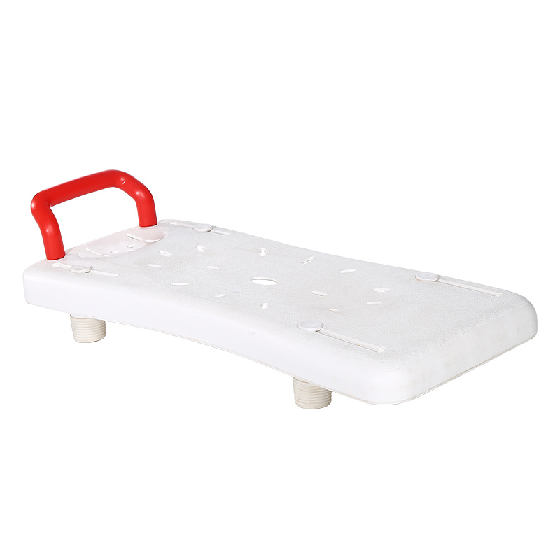 Portable Shower Bench, White