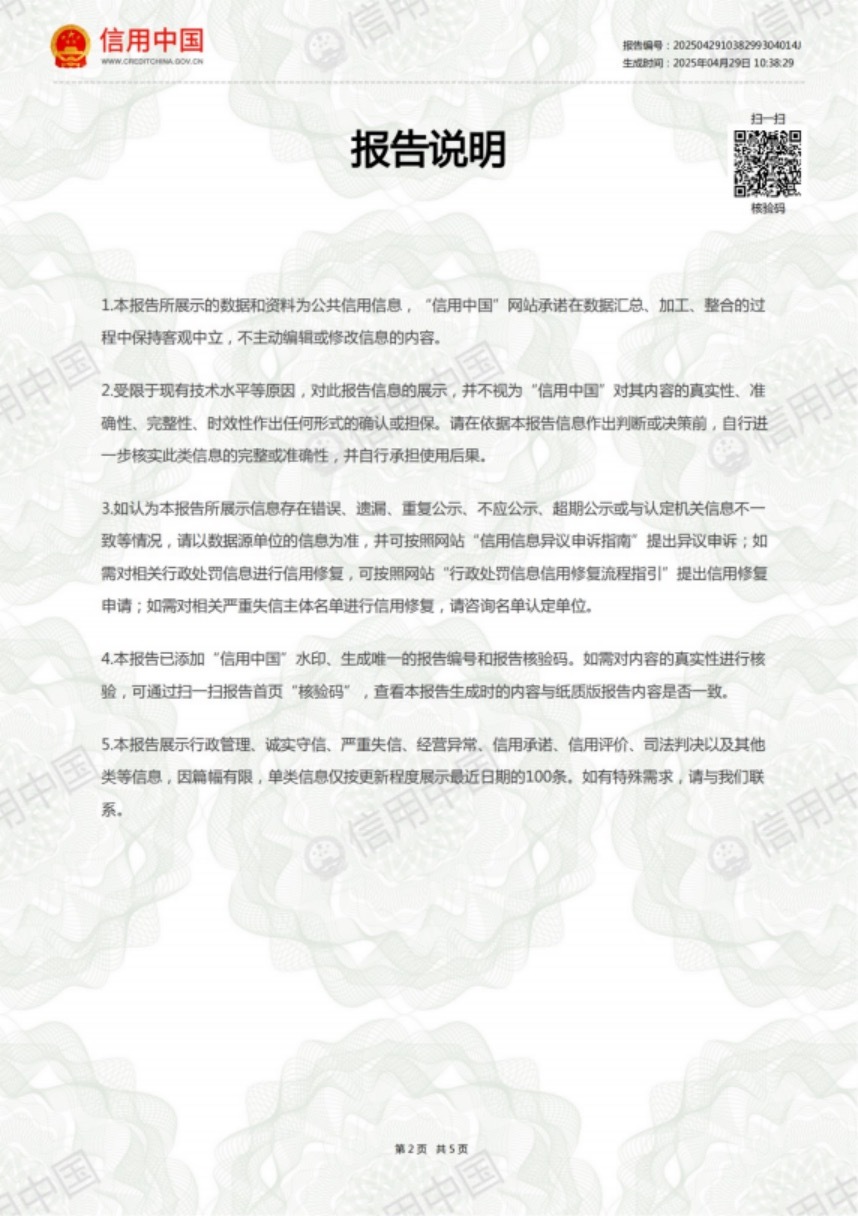 Report Description