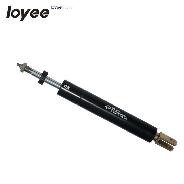Angle adjustable/controllable gas spring